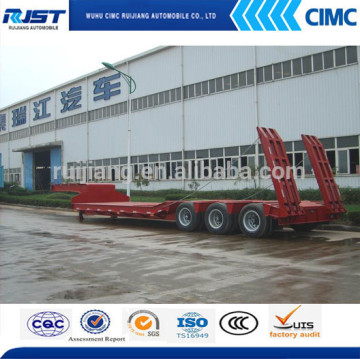 CIMC Three Axle Heavy Duty Low Bed Trailer For Sale