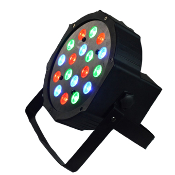 18*1W LED Flat PAR Light/RGB Stage Lighting