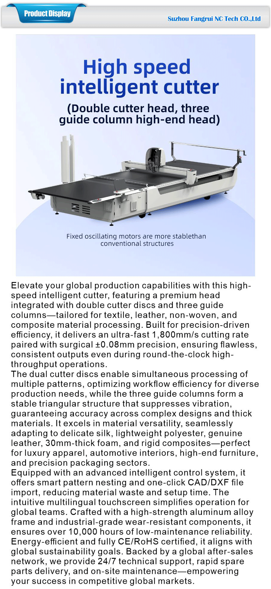 High-speed Cutting Machine -xiangqing1-FR029
