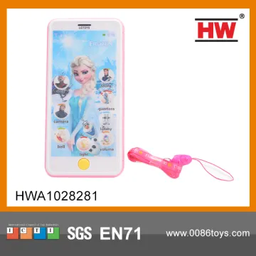 Electric Plastic English Touch Screen Phone Toy