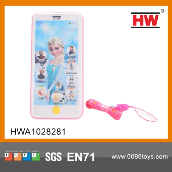 Electric Plastic English Touch Screen Phone Toy