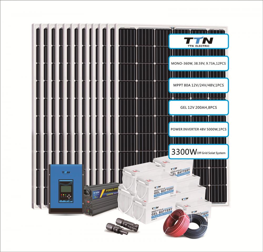 3000W 3200W,3500W Off Grid Solar System