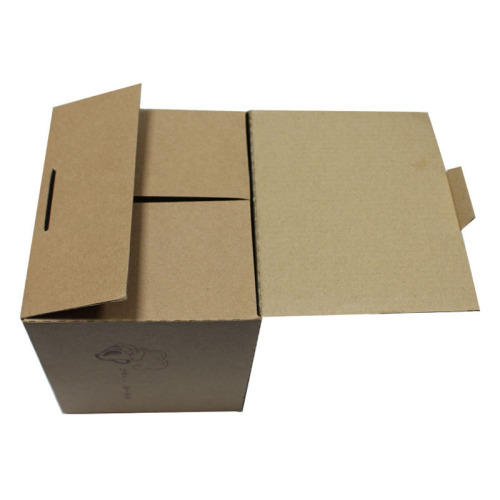 black corrugated paper box can with your logo