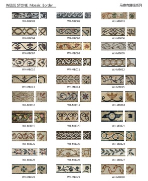 Mosaic Tile Liner Bathroom Accessories