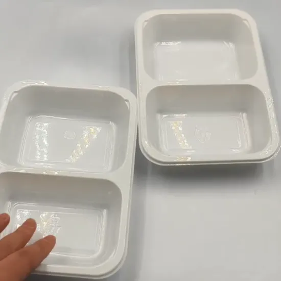 Heat resistant CPET tray for food/sandwich