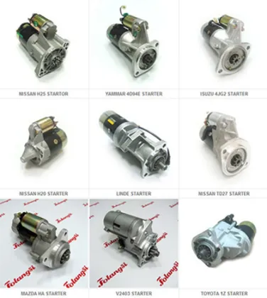 FORKLIFT PARTS STARTERS