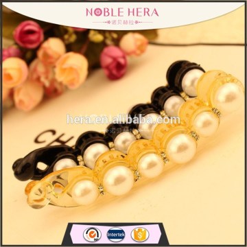 Latest design Rhinestone Banana Hair Clip for Hair