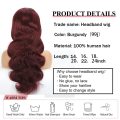 99J Headband Wig Human Hair