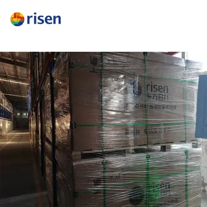 Full Black Risen Energy Solar Panels: 390W, 395W, 400W, 410W, 415W Chinese Panels for Sale