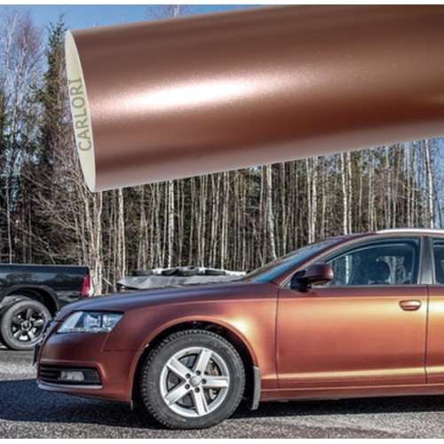 Satijn metallic Rose Gold Car Wrap Vinyl