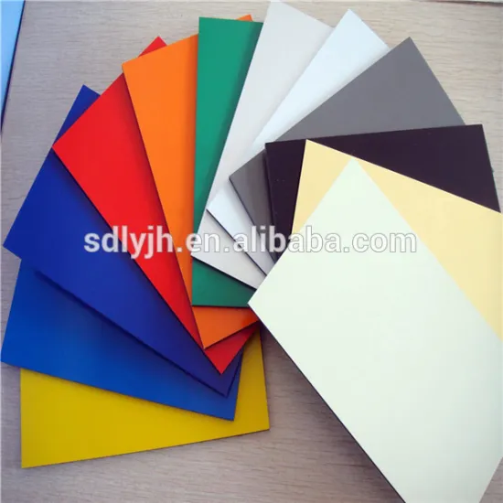 PE core aluminum composite panel building material