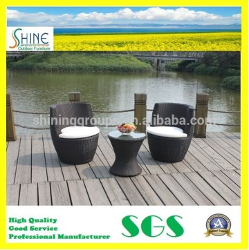 Outdoor Furniture Wicker bistro chair glass top bistro table, Garden Furniture rattan bistro chair bistro table wholesale