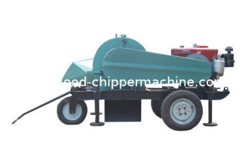 Yq163 Branches Shredder 15 - 25mm Chip L Ength, 22kw, 2 - 3 M3/h Capacity For Industry
