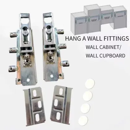 Adjust the iron hanging code of the cabinet up, down, left and right, three teeth concealed cabinet concealed hanging code galva