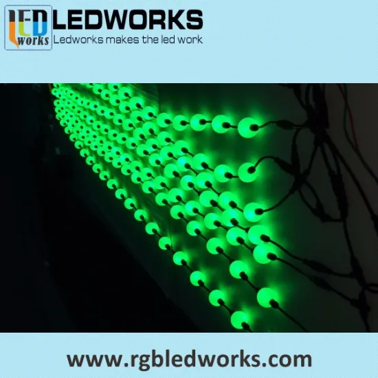 3D DMX LED Ball RGB Gold Silver for DJ Night Club
