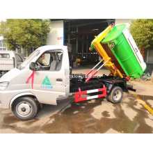 Changan small garbage truck with trash can