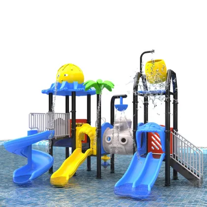 Water Play & Amusement Park Equipment: Swimming Pools, Outdoor Playgrounds, and Fun Slides
