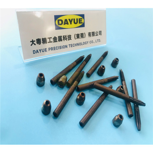 Drawing processing knurling hardware parts machining