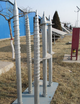 Deep Construction Foundation Ground Screw Helical Pile