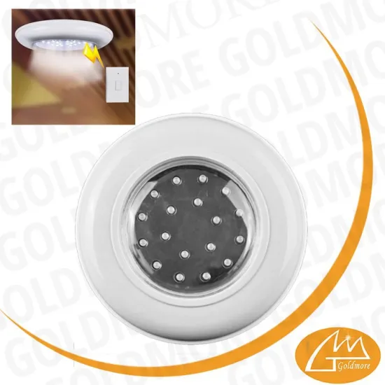 Goldmore3 wireless 18 led work light/ceiling light/wall light with remote control made in China