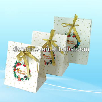 christmas pattern warm frip gift paper bags