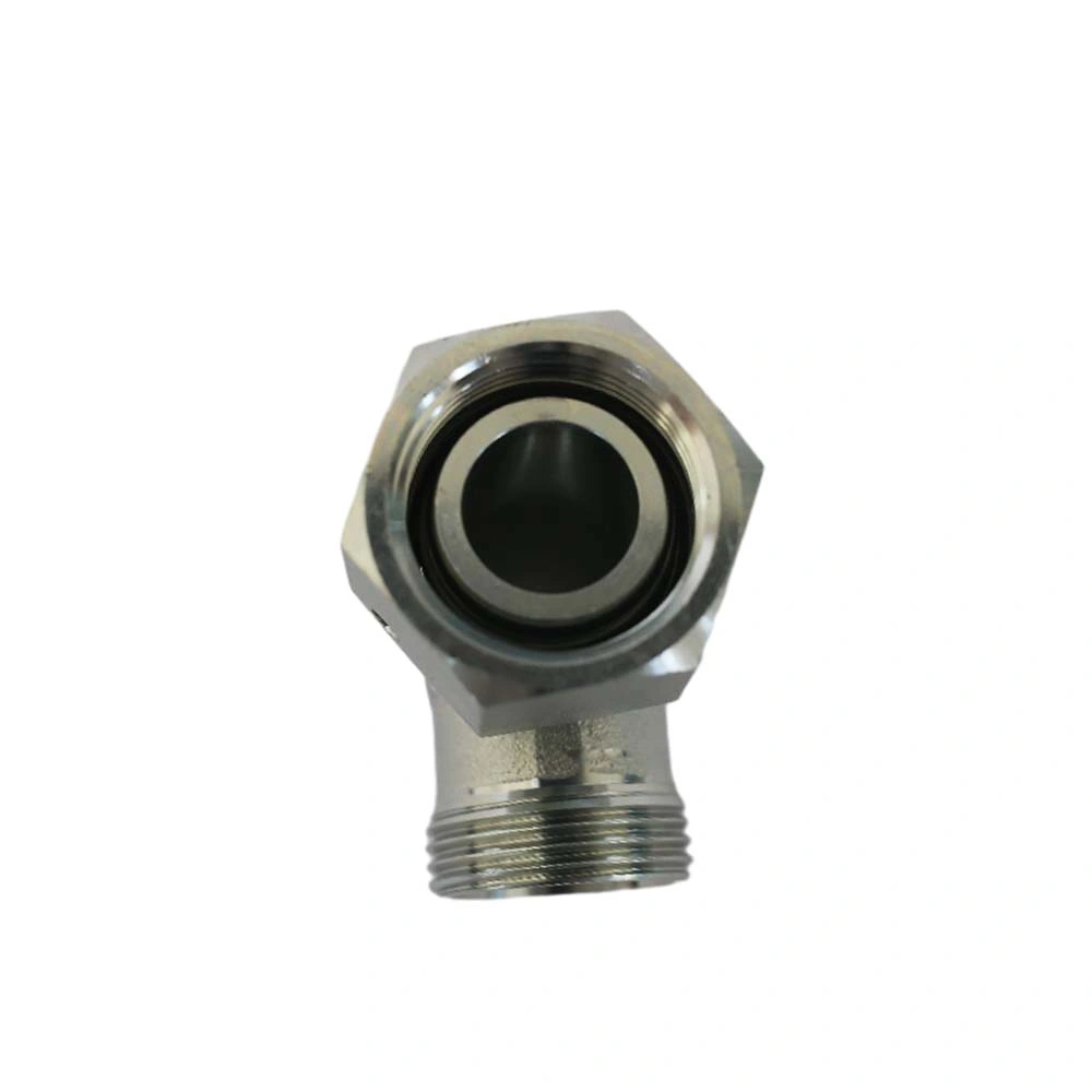 Hydraulics Female/Male Metric Run Tee Fittings with Swivel Nut Three Heads T Adapter Cc/CD