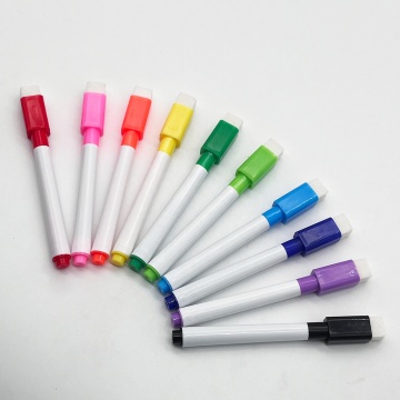 Non Magnetic Non Toxic Kids Multi-Color Erasable Whiteboard Marker Pens