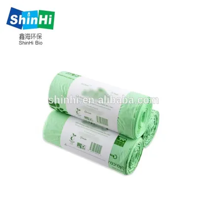 Heavy-Duty Tall Biodegradable Bags for Kitchen Food waste