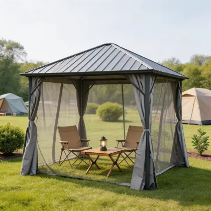 Gazebo w/led light + w/ne