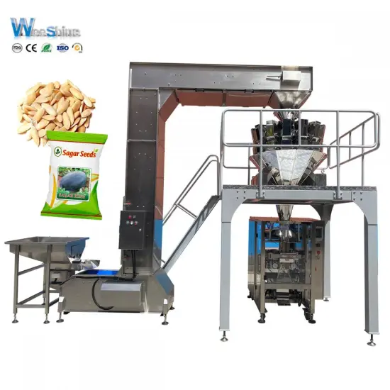 Seed Peanut and Melon Pillow Bag Packing Machine