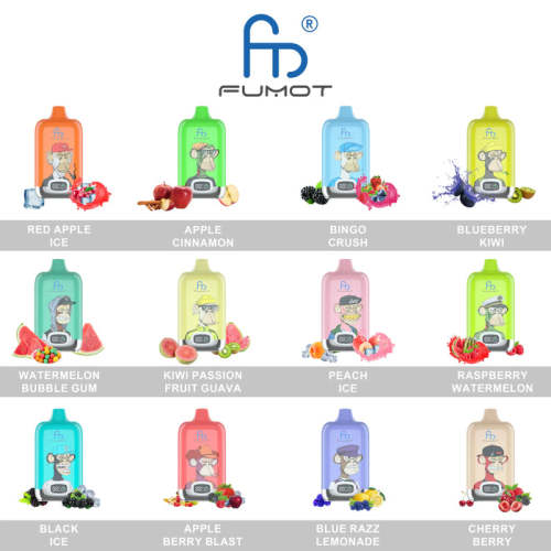 Fumot 12000 Puffs Disposable Vape Pod with Fruit Flavors