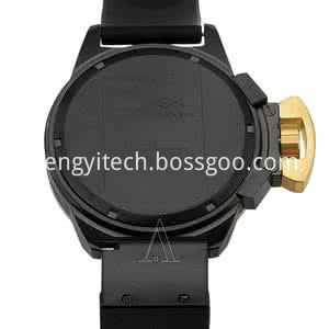 black ion plated watch