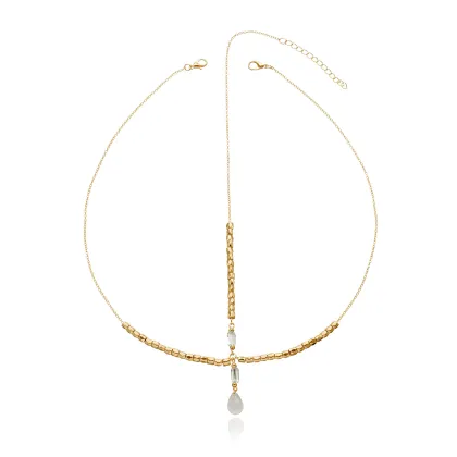 NJC Fashion Drop Bohemian Rhinestone Forehead Chain Tassels Head Jewelry