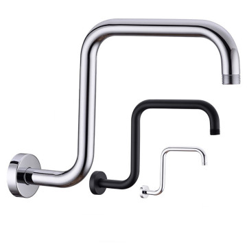 S-Shaped Shower Extension Arm for High-Rise Shower Heads