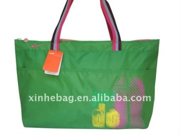 Durable 400D polyester shopping bag