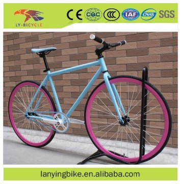 CE approved fixie gear fixed gear bicycle colorful fixed bike