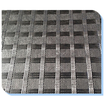 Gebreide glasvezel Geogrid met geotextiel geocomposiet