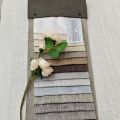 Tissu décoratif d'ameublement doux et pratique