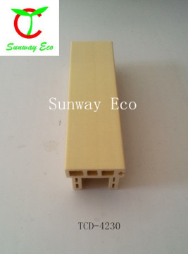 Easy to setup matched PVC door stop trim suitable for K door frame(TCD-4230)