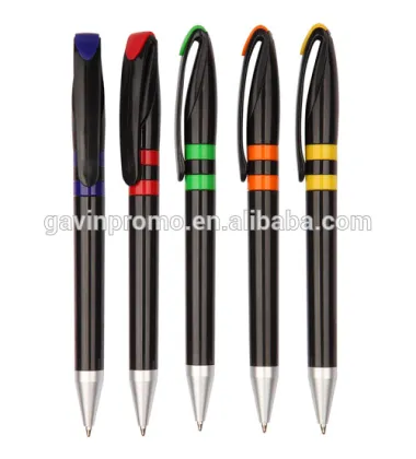 Newest Unique design twist ball pen with two circles