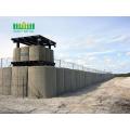 Defensive bastion hesco barriers for military
