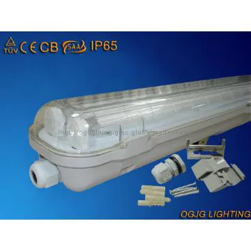 damp-proof,dust-proof ,waterproof light fixture ,fluorescent lighting