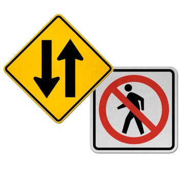 24\" 30\" Engineering Grade Reflective Traffic Signs