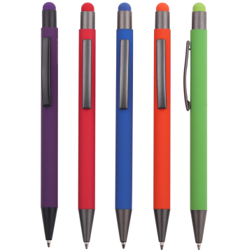 Custom Heavy Slim Metal Pen with Engraved Logo