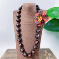 Custom Kukui Graduation Lei w/Turtle & Hibiscus