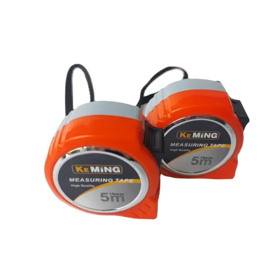 Custom Shiny Tape Measure With One Stop Button