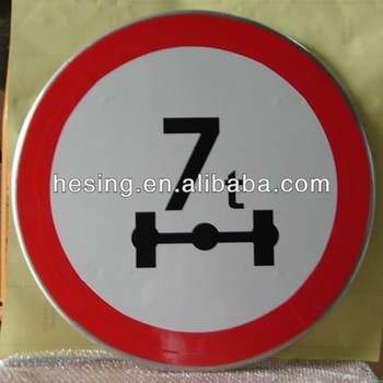 vehicle weight limit road traffic signs