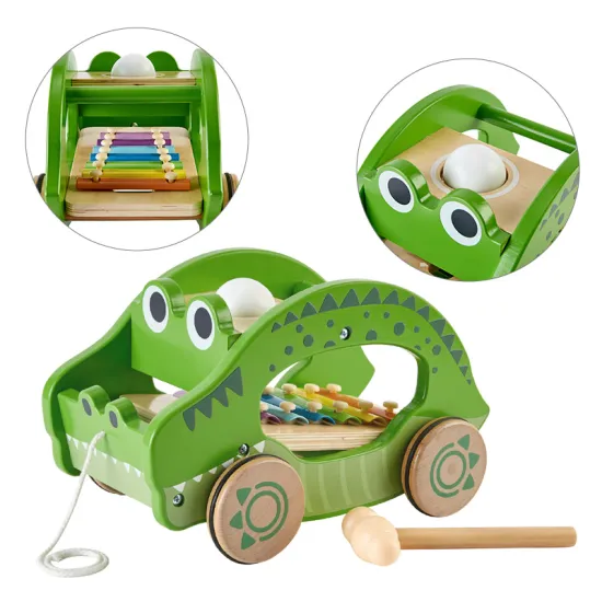 High-Quality Wooden Xylophone Set: Educational Musical Instrument for Kids