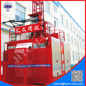 2 * 1000kg sıcak elektrikli motor kaldırma SC100 / 100