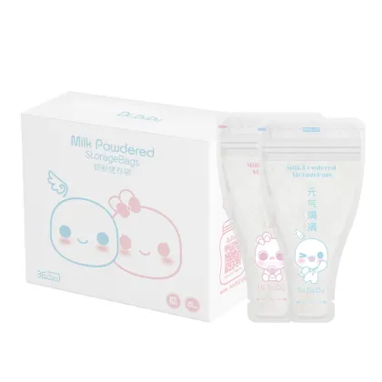Customizable Space-Saving Milk Powder Bags